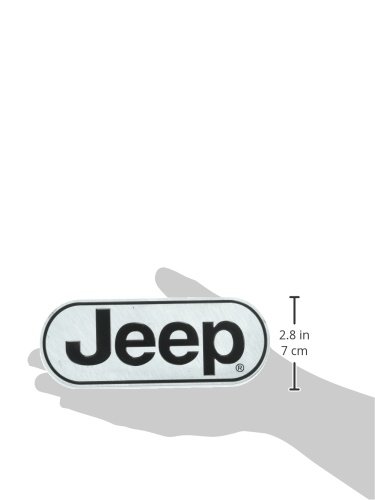 Plasticolor 002258R01 Jeep Brushed Chrome Hitch Cover, 1 Pack #TOP1