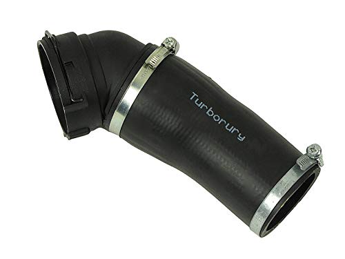 [DIMENSIONI] TURBORURY Compatibile/ricambio per tubo turbo intercooler BMW 3 E90, E91 318d 320d 318d 122HP 150HP 163HP 2005-2011 11617805437 1161-7805437 11617790524 1161-7790524