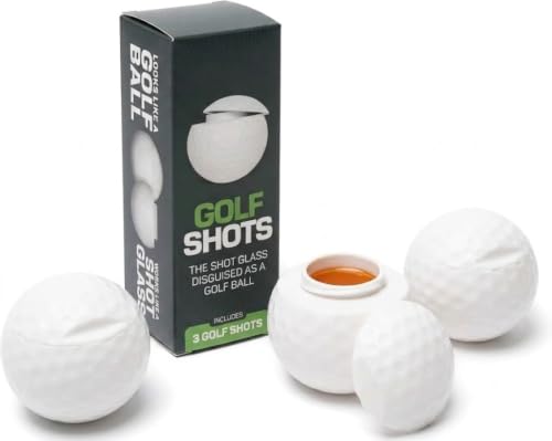 Birdie Shots Golf Ball Shot Glasses (3 Pack)
