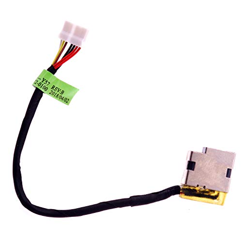 Cable puerto de carga HP 799736-Y57 conector DC Jack repuesto para notebook 15-AY 5