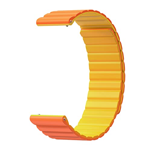 Image of AMAZTIM Watch Bands, Magnetic Silicone Replacement Band, Easy Install and Quick Release, 22mm, Watch Strap Compatible M2 /T2 /M3 /T3 /M3U /T3U Smart Watch