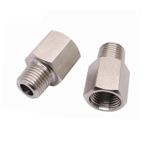Enchufe de acero M16 y 1/2 BSP para reparar tuberías del hogar y jardín 7