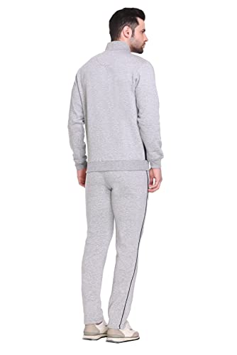 Image of Men Winter Track Suit Cotton Fleece High Neck Set