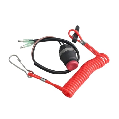 Pièces de moteur de bateau 398-06830 avec coupe-circuit d'arrêt d'urgence - 2