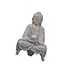 Home Buddhas Statue Solar Power Flickering LED Garden Light Meditations Buddhas Figures Spiritual Room Decorations Solar Buddhas Statue
