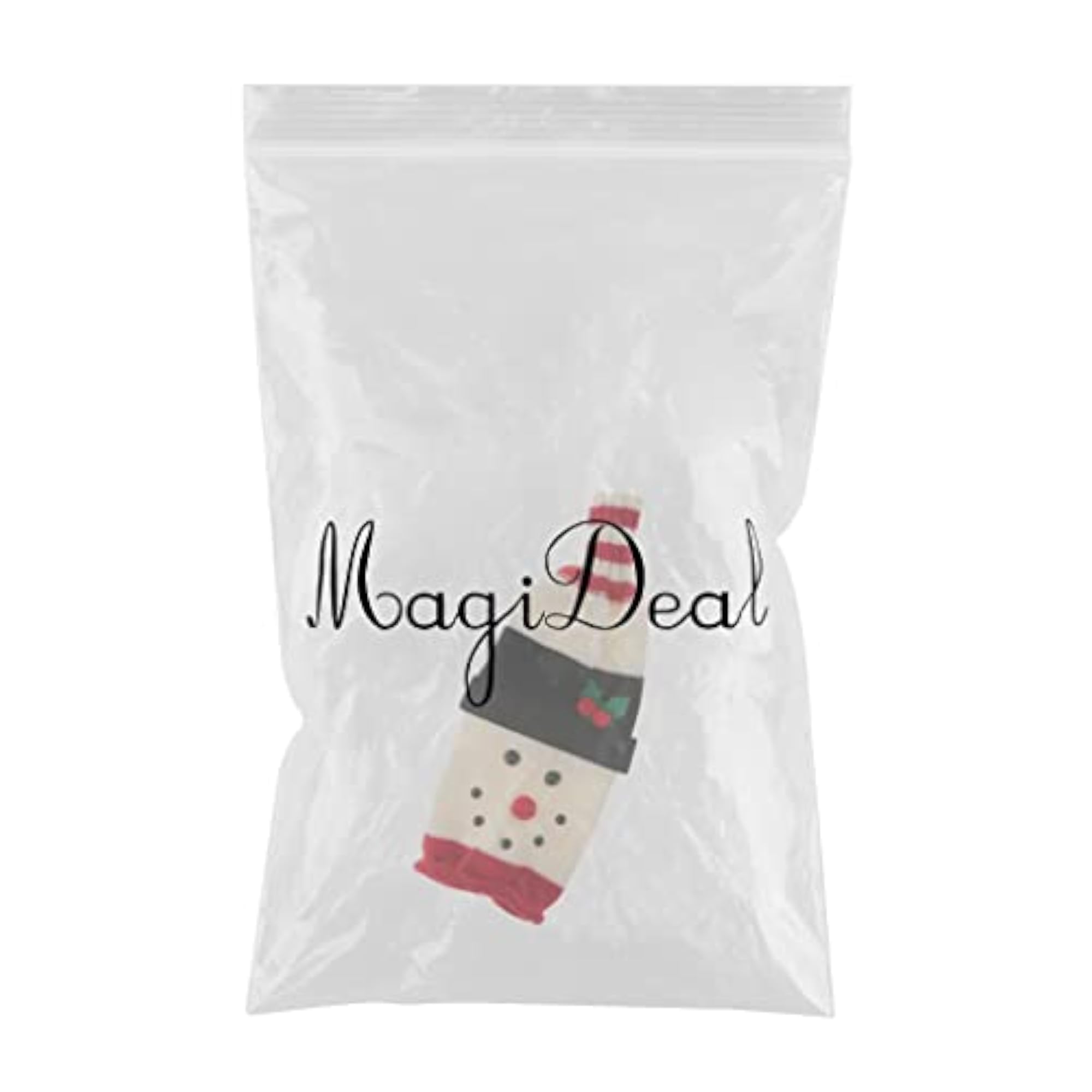 Christmas Knitted Wine Bottle Cover, Snowman Design