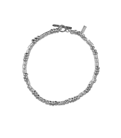  Damiata Gioielli Bracciale Dodo Mariani in argento collezione Particelle, lunghezza 18 centimetri BR91/18