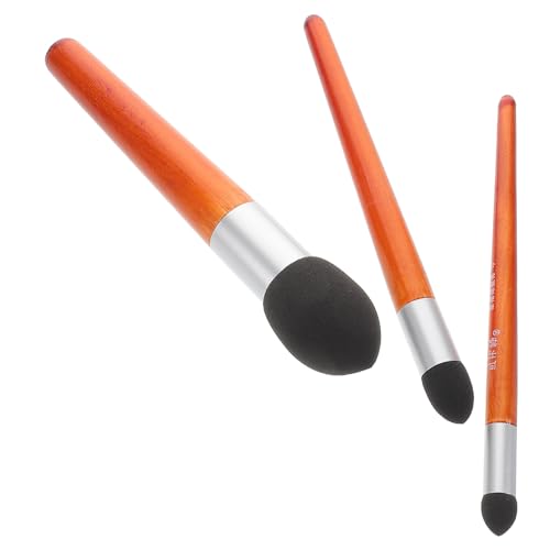 Veemoon Pinceles para Mezclar Tinta de Esponja Suave, 3 Unidades, Herramienta para Difuminar y Sombrear en Dibujo Artístico, Kit Versátil para Artistas y Suministros de Arte Profesionales