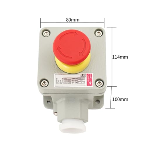 Interrupteur de boîte à boutons LA53-1 étanche pour commande rotative