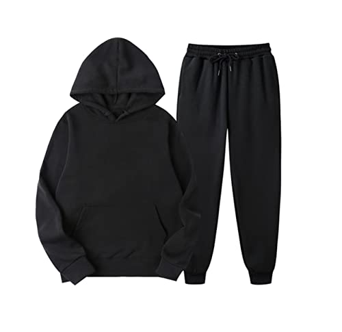 Survêtements pour homme sweat à capuche et pantalon de jogging automne hiver complet