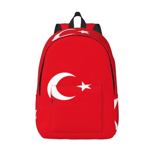 Sac à dos drapeau de la Turquie pour femme et ordinateur portable idéal voyage et rando