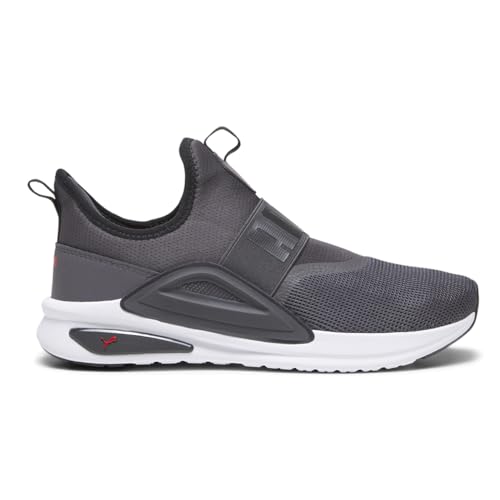 PUMA Mens Softride Enzo Evo Slip On Sneakers Shoes Casual - Grey