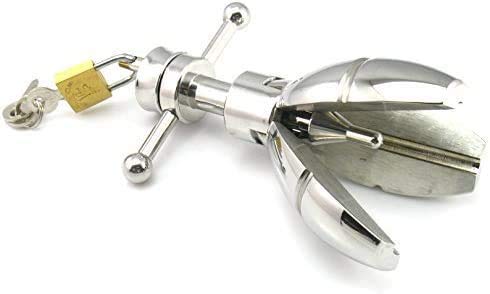 Anneau De Pénis En Acier Inoxydable "The Classic Steel B Plug" - Taille Large - Neuf