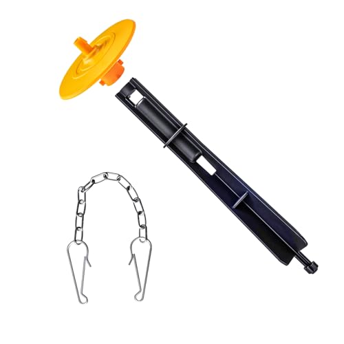 Toilet tank flush valve repair kit compatible with Kohler GP1229656 and used in AquaPiston single...
