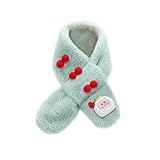 Baby Schal, Weihnachten Geschenke für Kinder, Warmer Fleece Schal, Mädchen Jungen Weicher Schön Schals Windschutz Nackenwärmer Dick Warm Halswärmer Loop Schals Kinder Rund Winddicht Halstücher