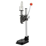 手動穴プレス、ダイカットマシン、パンチングツール、ドリルチャック付きDIYレザークラフトパンチングマシン、ダイカットマシン、パンチングマシン、小型パンチングマシン、チョッピングマシン、ハンドプレス (360手動プレス)