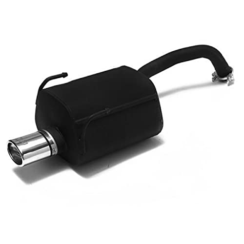 Silenziatore sportivo compatibile con Fiat Panda