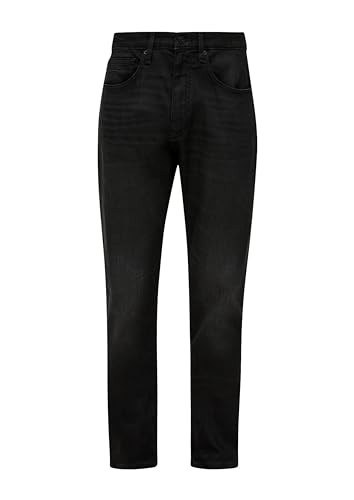 Jean s.Oliver Mauro tapered noir, le pantalon idéal du bureau aux sorties