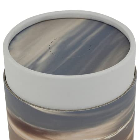 Ocean Sunset Scattering Tube - Small, Biodegradable Cremation Urn for Ashes, Small Sized Cremation Urn, 9 Inches High