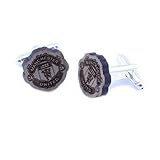Gratis Standard Vault 101 Limited Manchester United Abzeichen Fußball Manschettenknöpfe - Handgefertigt Lasergeschnitten Nussbaum Geschenk - Manchester United
