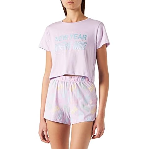 Brave Soul Lilac New Year Pajama Set Cover
