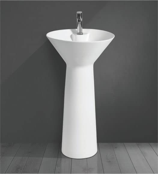Buy Premium Full Pedestal (18''X18''X33'') Wash Basin/Glossy Finish