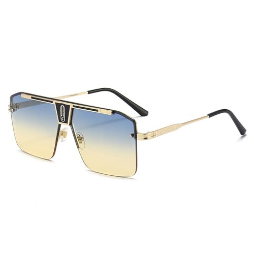 Lunettes de soleil homme carrées pour terrasses et conduite