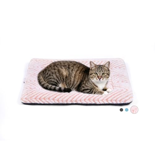 Mora Pets Cat Beds for Indoor Cats Washable Cat Mat Bed Flat Dog Crate Pad