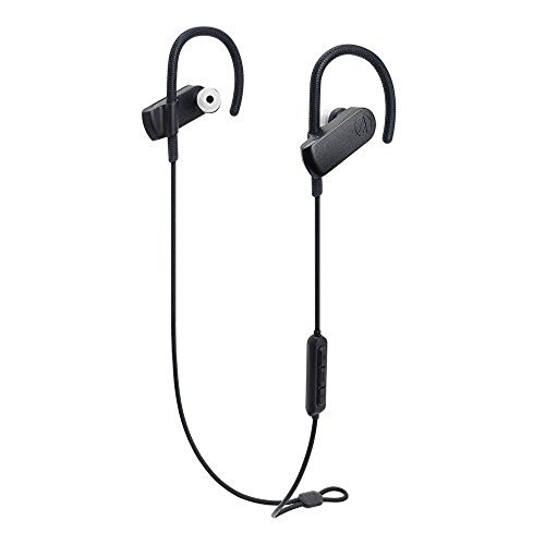 audio technica Technica ATH-SPORT70BTBK ATH 70BTBK Bluetooth Sport Kopfhoerer On Ear Ohrbuegel, Wasserabweisend, Touch-S