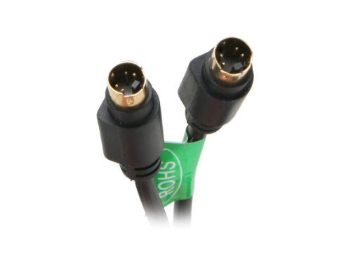 Câble S-Video SVHS 75 mm blindé long 75-feet pour prise DIN 4
