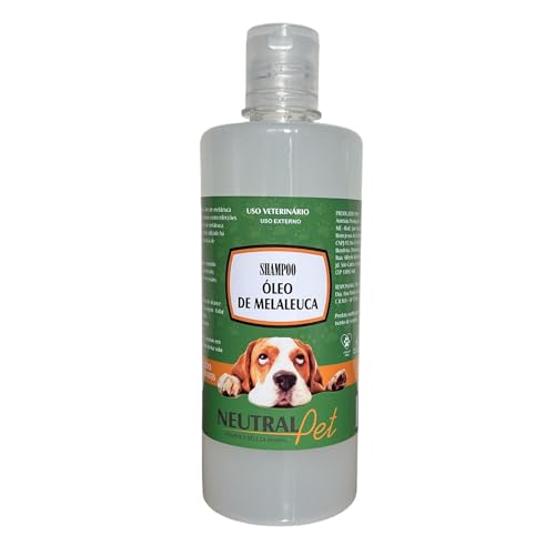 Shampoo Pet Antifúngico Cachorro Gatos 500ml Melaleuca