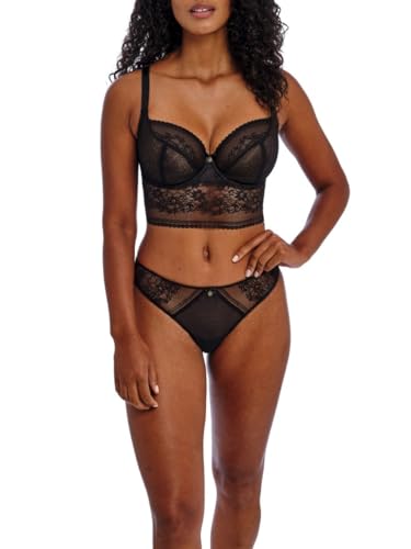 Freya Women's Sydnie Underwire Longline Bra Black3