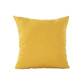 TIFENNY Fashion Cheap Home Decor Pillow Case Cotton Linen Cushion Cover(Yellow)