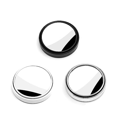 Espejo redondo pequeño de 360 grados ajustable para retrovisor de coche 2