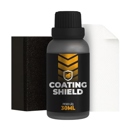 Gshield Nano Vitrificador Coating 9H, Revestimento Líquido Transparente para Smartphone ou Pintura Automotiva, Proteção contra Micro Riscos, Sujeira, UV e Repelente Água, 30ml