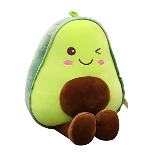 LIFKOME 1Pc Travesseiro De Abacate Travesseiro De Pelúcia Bicho De Pelúcia Recheado Guacamole Brinqu