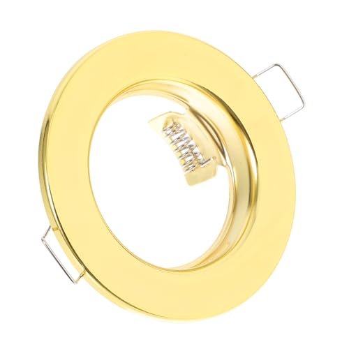 KALLORY Sturdy Iron Ceiling Lamp Housing Mr16/gu10 Minimalist Design Easy Install Multiple Colors