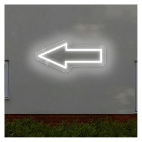 Luces de neón letrero de neón led con forma de flecha