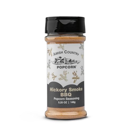 Amish Country - Condimento para palomitas de maíz, barbacoa ahumada de nogal