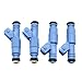 4/6/8Pcs Car 0280155885 Fuel Injectors 4-hole Compatible For BMW 750iL 850Ci 850CSi/ LAND ROVER FREELANDER MG 13641734776 13641731357(8pcs 0280155885)