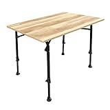 onway オンウェー アジャストカフェテーブル OW-9059 収納バッグ付 高さ調整自由 折りたたみ アウトドア キャンプ 御洒落 コンパクト 軽量 一人暮らし リビング ピクニック BBQ 食事 おやつ ガーデニング ティータイム