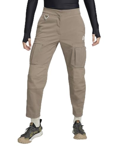 Nike ACG Smith Summit Women's Cargo Trousers, Olive Grey/Moon Fossil/Summit White, XS