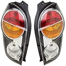 K D Tail Light/Backlight For Chevrolet Beat (Old Model) (Right & Left Side) 2010-2014, Halogen