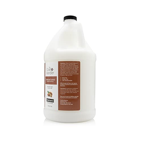 The Coat Handler Undercoat Control Deshedding Conditioner, 1 Gallon - Combats And Reduces Shedding, Undercoat Removal, Omega 3 & 6 Rich, Vitamin E Infused #TOP2