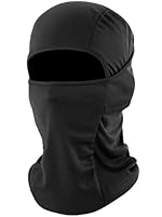 Fuinloth Balaclava Shiesty Ski Mask, Cooling Motorcycle UV Protector Neck Gaiter for Men/Women Black