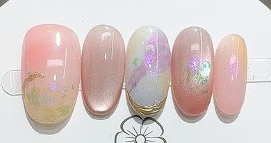 10枚入りネイルシール/人工爪-VS40-SGWGDTY-B304-S