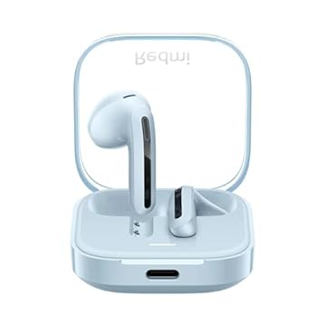 Xiaomi Fones de ouvido Redmi Buds 6 Active (versão global), fones de ouvido Bluetooth de 5,4 polegadas, bateria de longa duração de 30H, cancelamento de ruído para chamadas, 5 modos de ajuste,