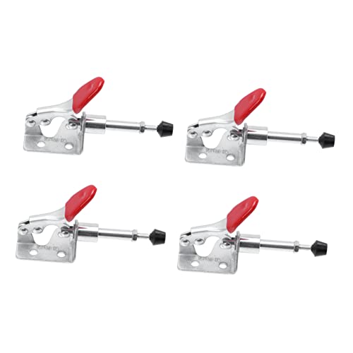 DECOMELODY Fast Clip Level Fastener 4pcs Replacement for Doors Frames and Cabinets