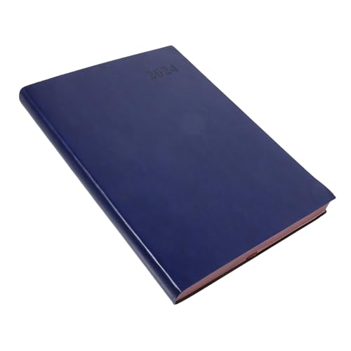 Agenda Diaria Azul para Organizar Clases y Reuniones de Oficina Diario