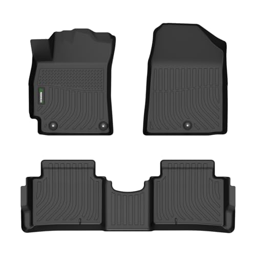 ANBINGOFit for Hyundai Elantra Floor Mats 2017-2020/for Hyundai Elantra Car Mats 2017-2020 All Weather Mats for Elantra TPE Car Mat Rugs for Elantra Rubber Trunk Carpet